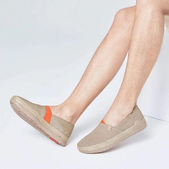 UIN Men's Slip Ons Walking Casual Loafers Comfortable Shoes (Marbella Khaki) - Picture 6 of 8